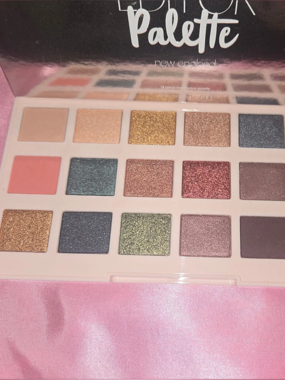 Ciaté The Editor Palette — Pink, Gold, Navy & Plum Eyeshadow Collection